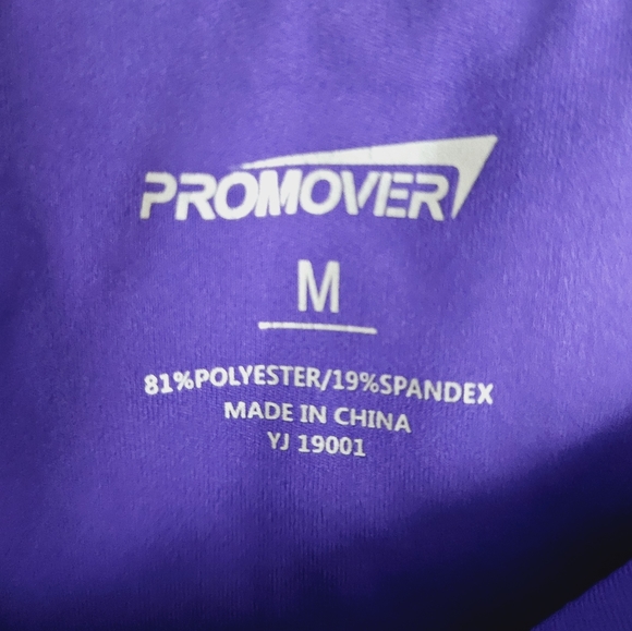 PROMOVER | wide leg high waist goucho cropped athletic pocket yoga pants - Picture 3 of 4